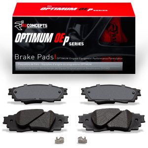 Lexus ES250 Brake Pads - Rear - R1 Concepts - Optimum OE - `16-`25